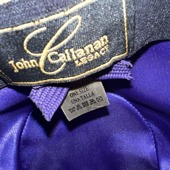 John C Callanan LEGACY European Designer American Style Caramel100% Wool Fedora - Picture 8 of 12